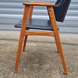 Fauteuil vintage scandinave par Erik Buck, 1960