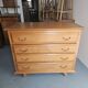 Antique wooden commode in Scandinavian style