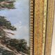 Tableau « Vue côte méditerranéenne", années 50