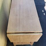 pretty sanded wood children's desk from the 1940s