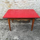 Oak table, formica top