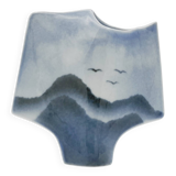 Sculptural vase by Solange Garotte and Bernard Prigent for Virebent, 1975