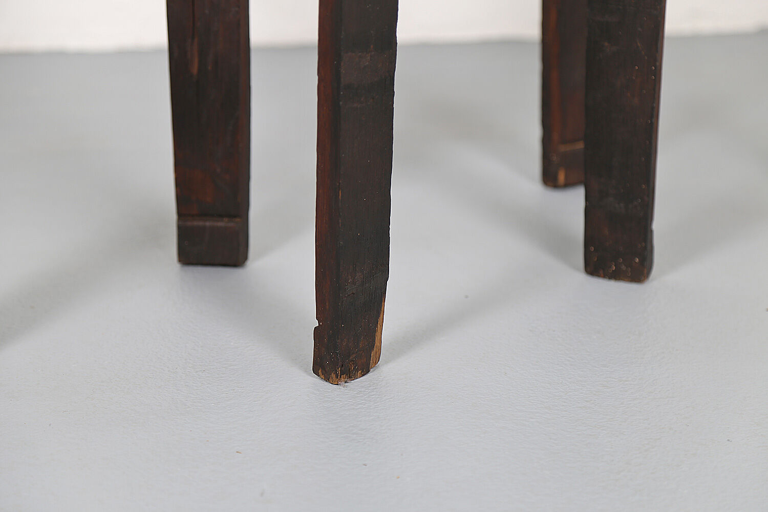 Original set of 2 bar stools by Frida Minet and Adrien Audoux, 1950s, France