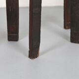 Original set of 2 bar stools by Frida Minet and Adrien Audoux, 1950s, France