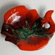 Ceramic fish bowl or pocket tray signed Vallauris, 1950s.