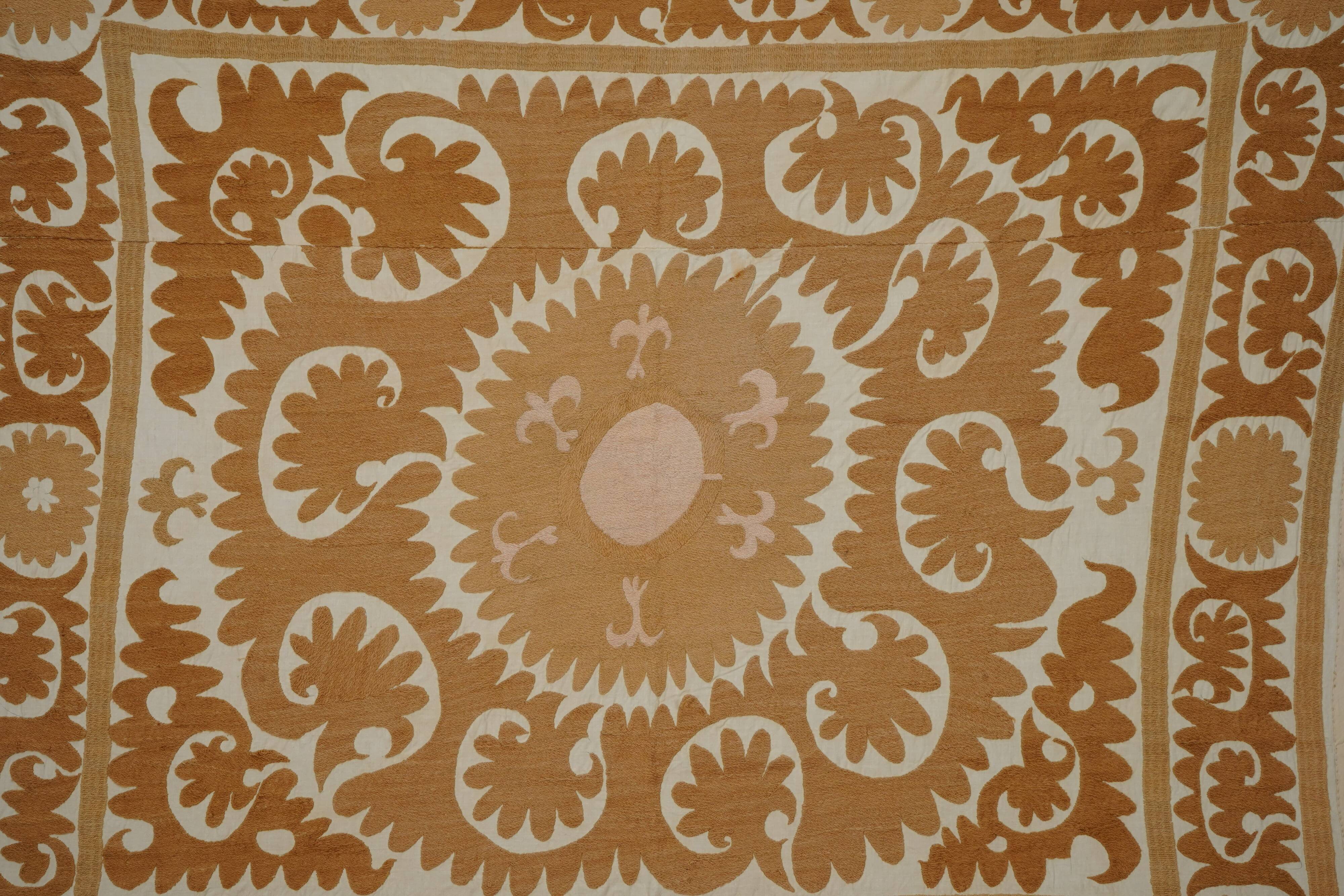 Tapis turc vintage noué à la main