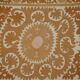 Hand-knotted rug, vintage Turkish rug 111x129 cm