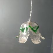 Suspension en verre de Murano, pour Mazzega, années 1960