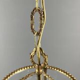 Pair of suspended lanterns in Louis XVI style, 20th Century