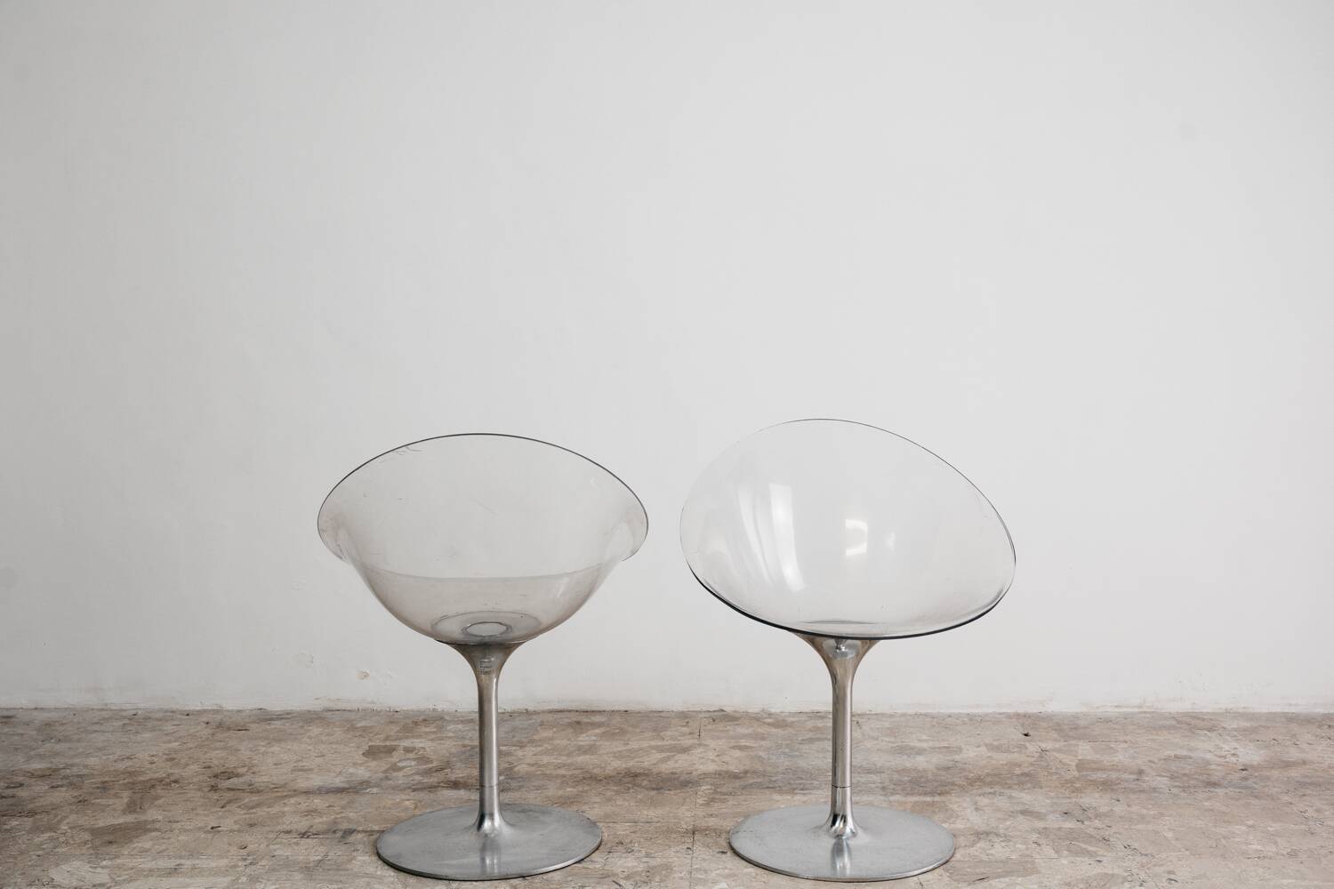 Philippe Starck Kartell Eros Coppia Di Poltroncine Design Anni ‘70 Spa