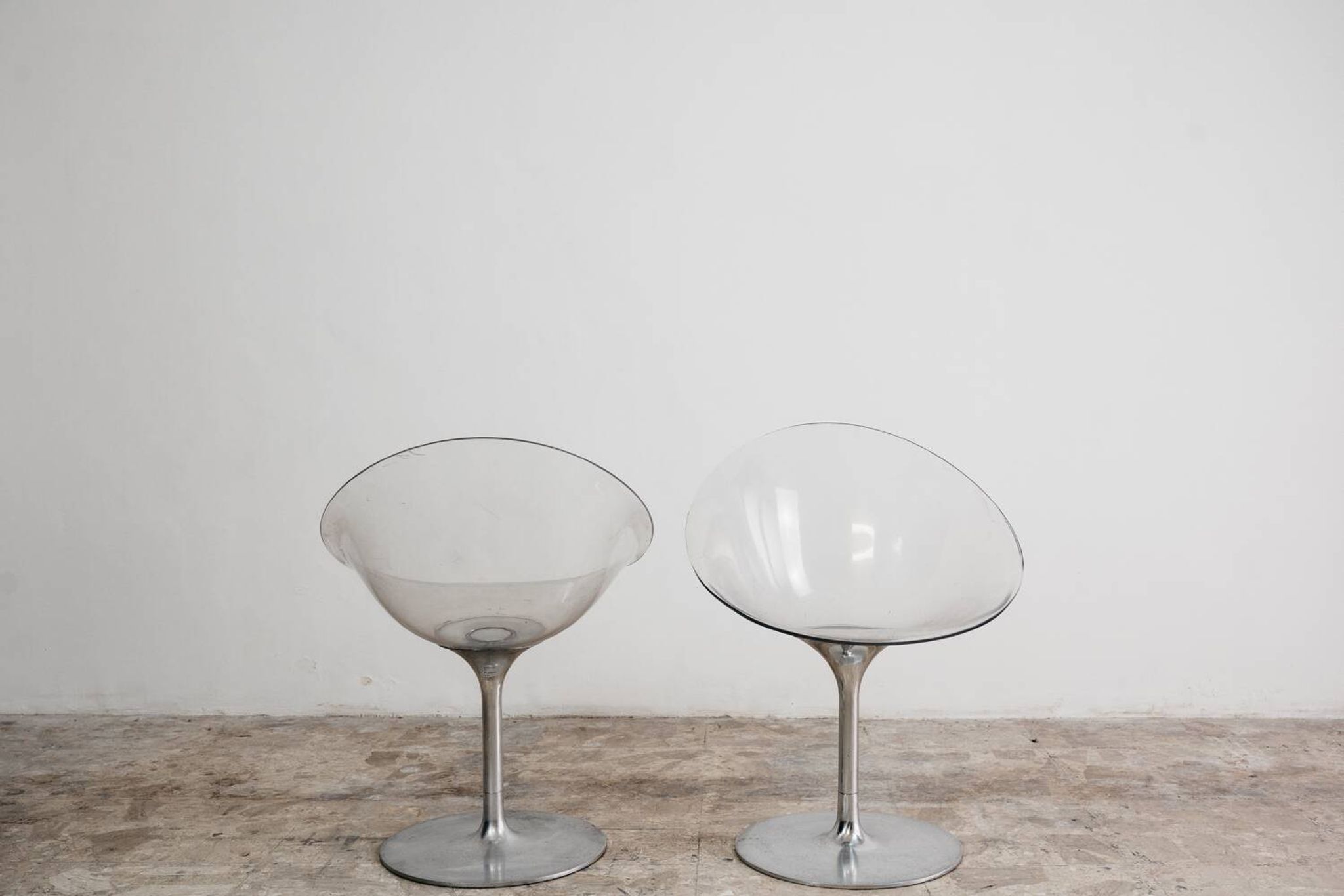 Pair of Eros Armchairs by Philippe Starck for Kartell 70
