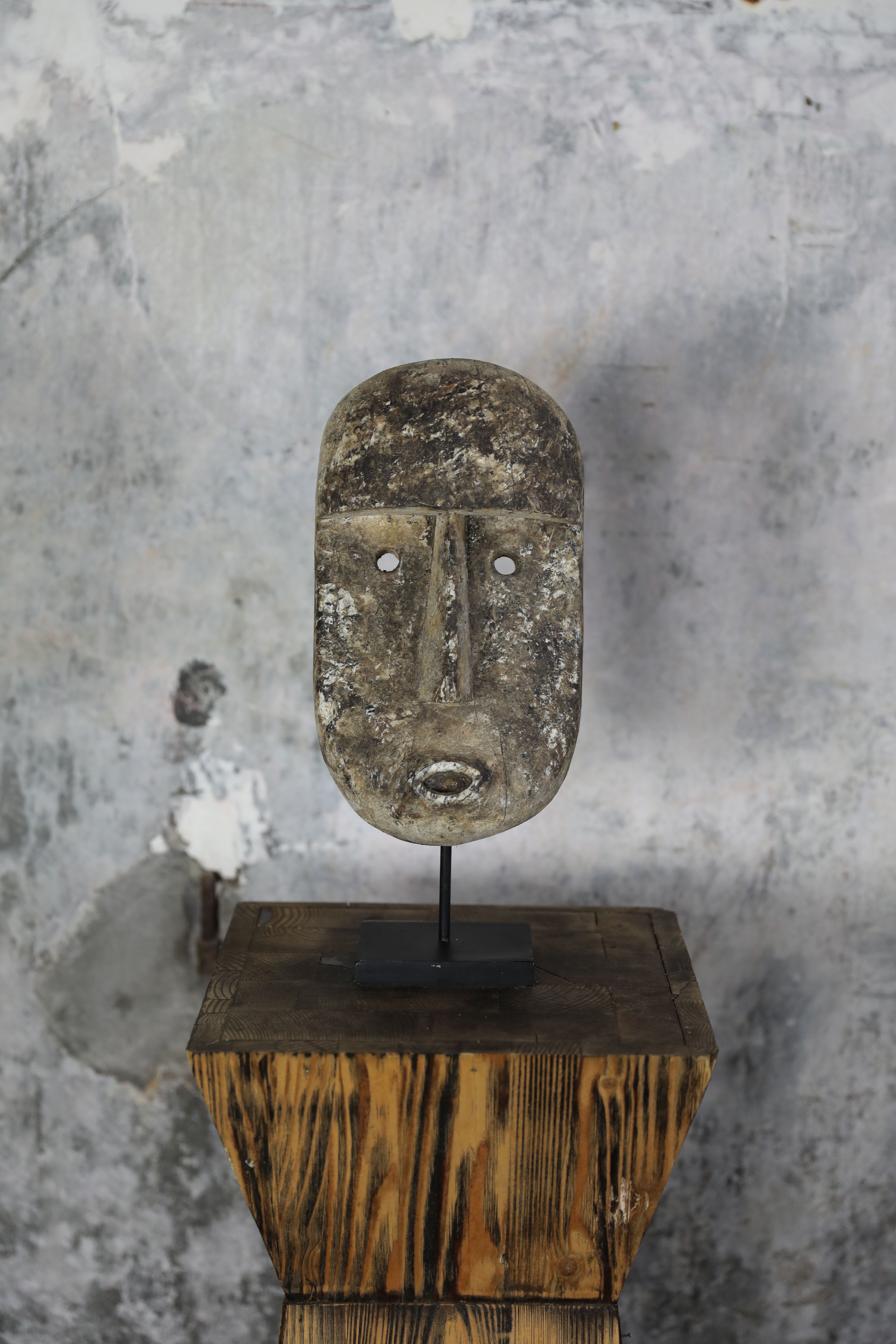 Timor wooden mask