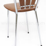 4 Soudexvinyl chairs