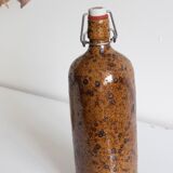 Pyrite stoneware bottle