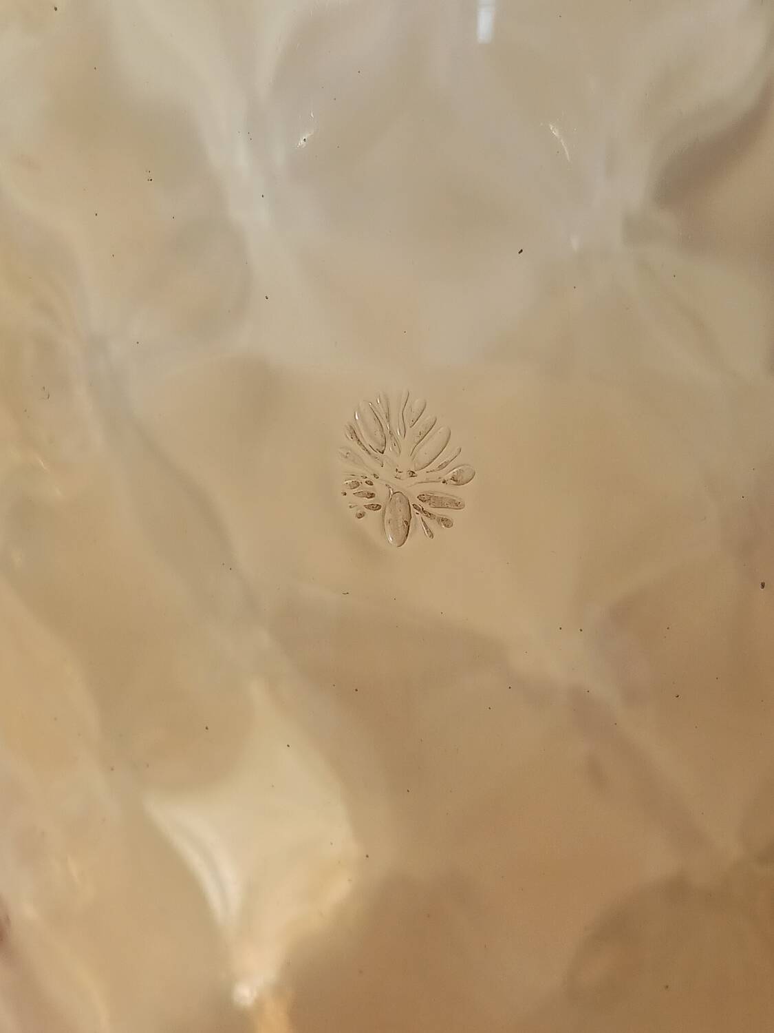 Large Empoli Italian blown vase