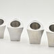 Aluminium design candle holders