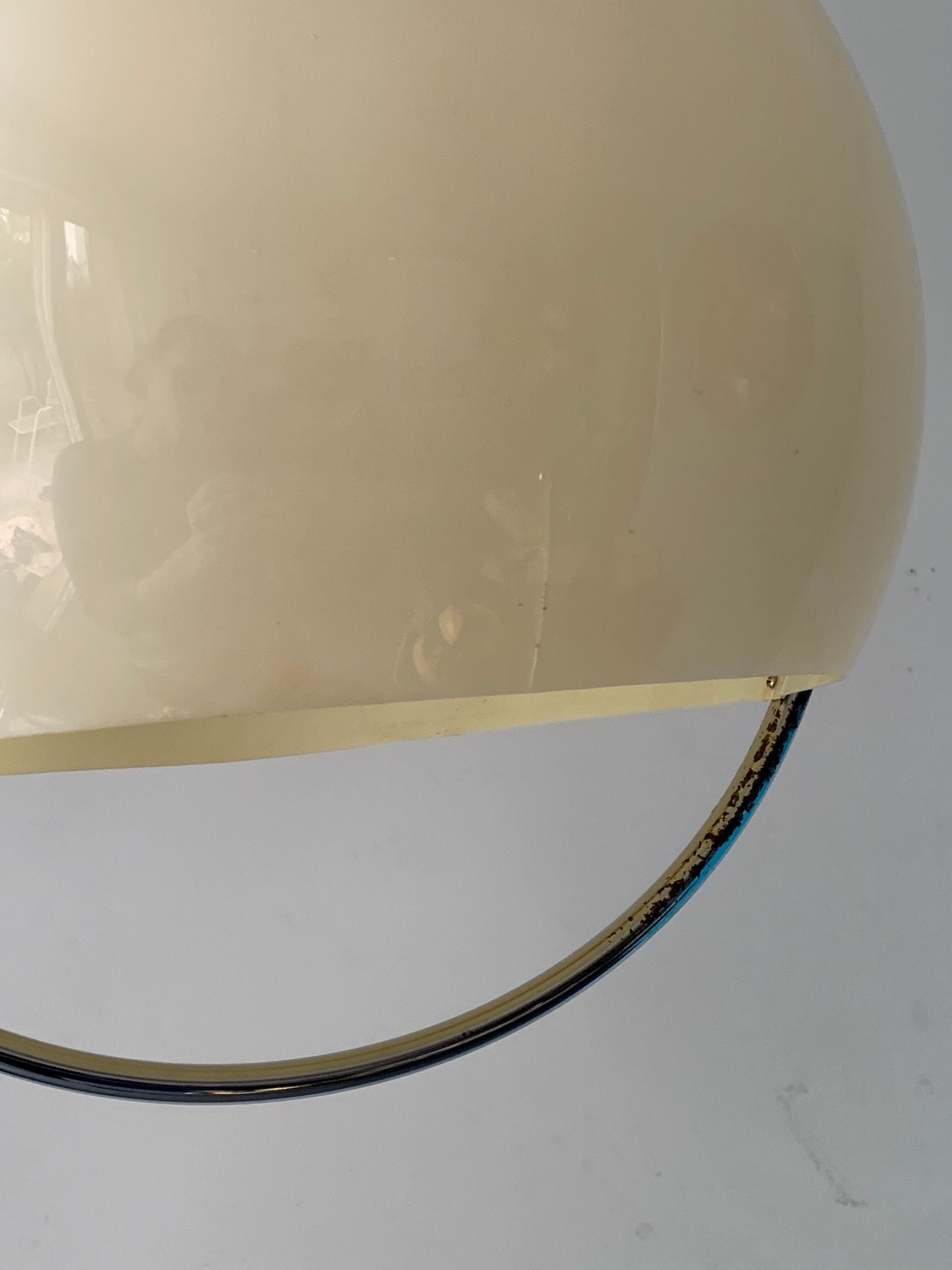 Harvey Guzzini adjustable arc lamp 1960