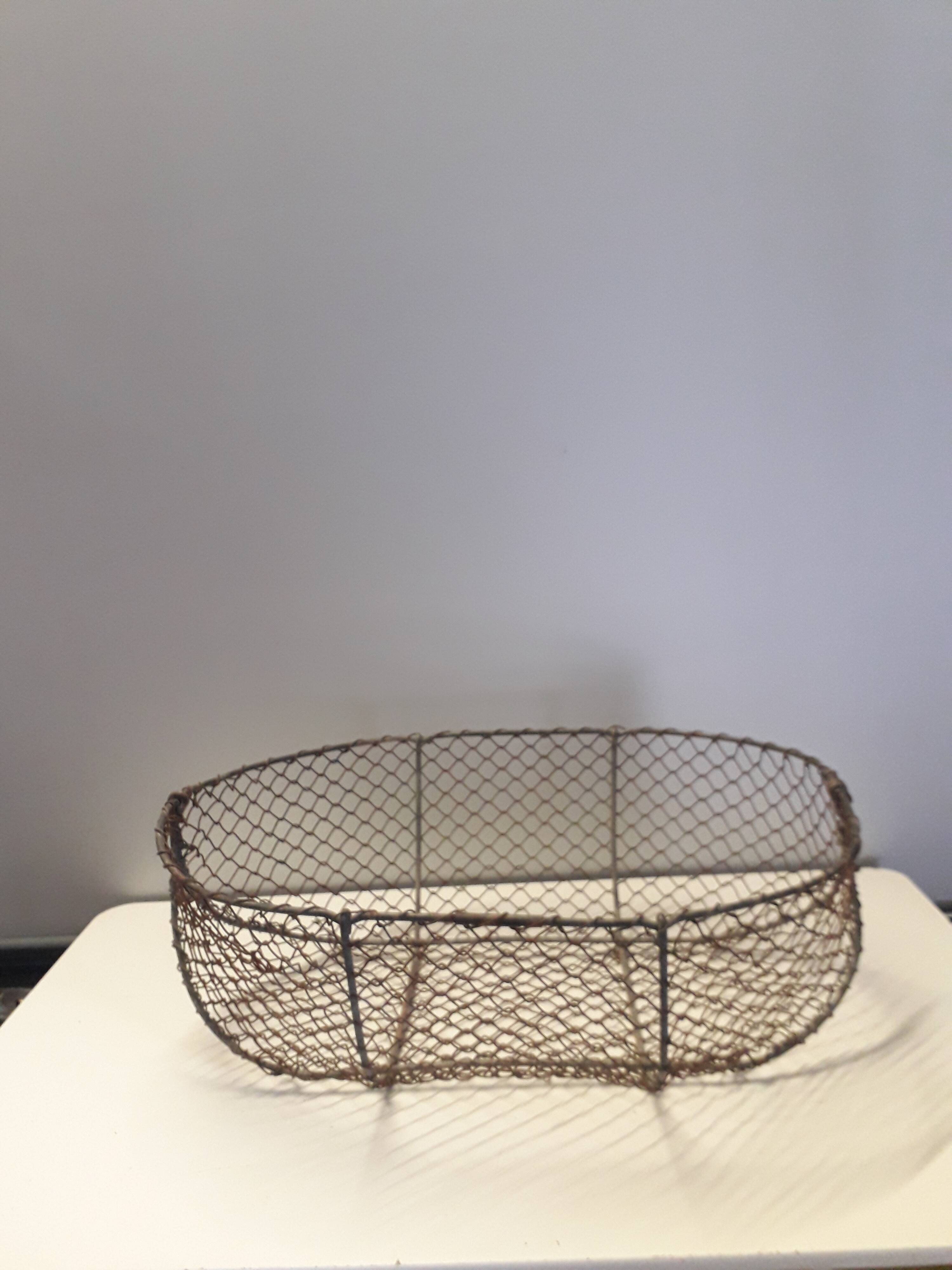 Old crab basket -Fishing basket -Marine decoration