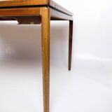 Dining Table With Extension Made In Rosewood By Johannes Andersen From Chr. Linneberg From 1960s