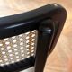 Tabouret Cannage Red Edition noir