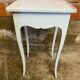 Louis xv style nightstand table wood drawer side vintage