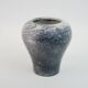 Vase en céramique gris et blanc
