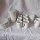 White porcelain café service