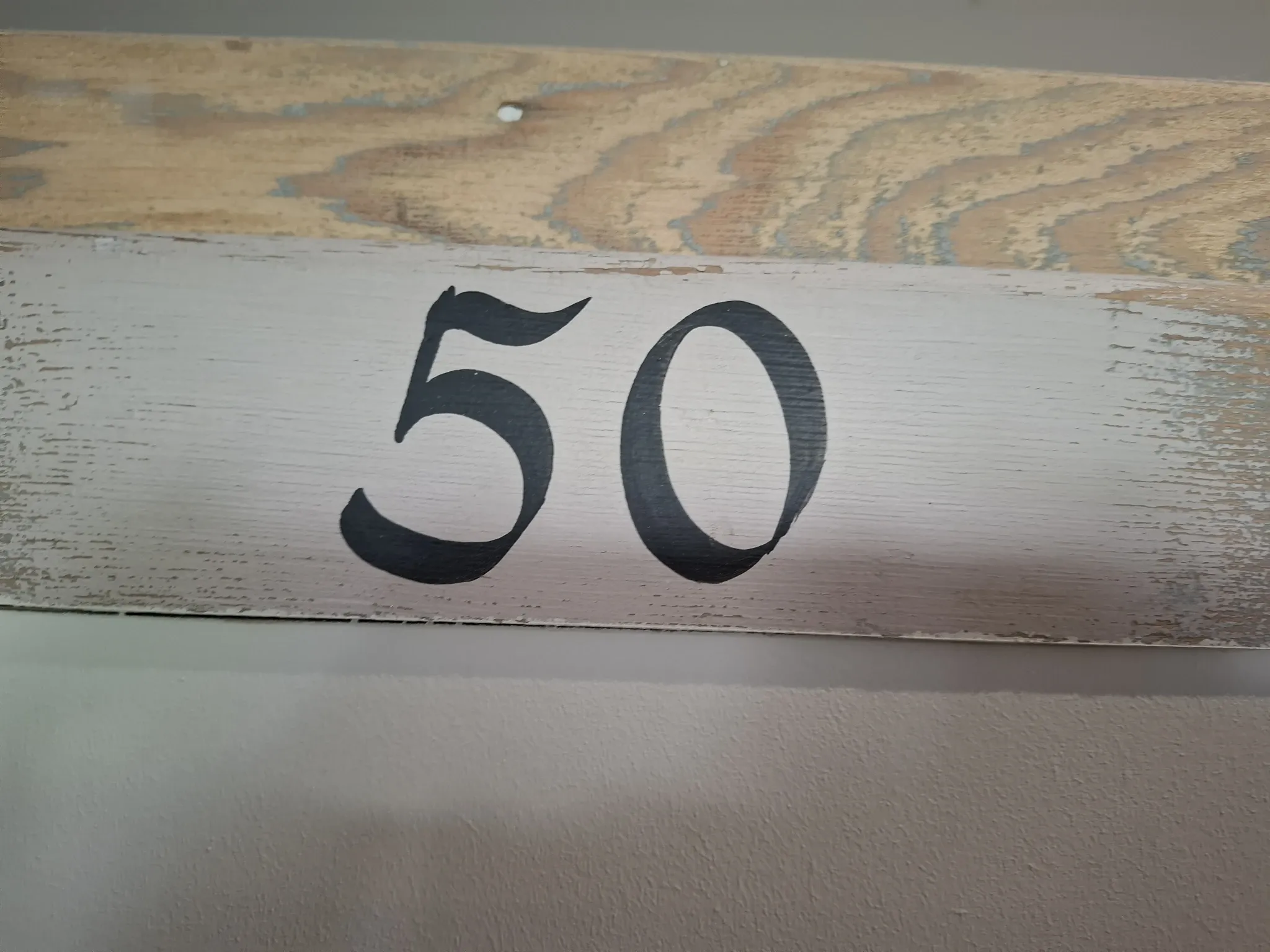 Wooden changing rooms