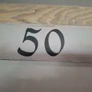 Wooden changing rooms