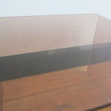 Plexi nesting tables by Michel Dumas