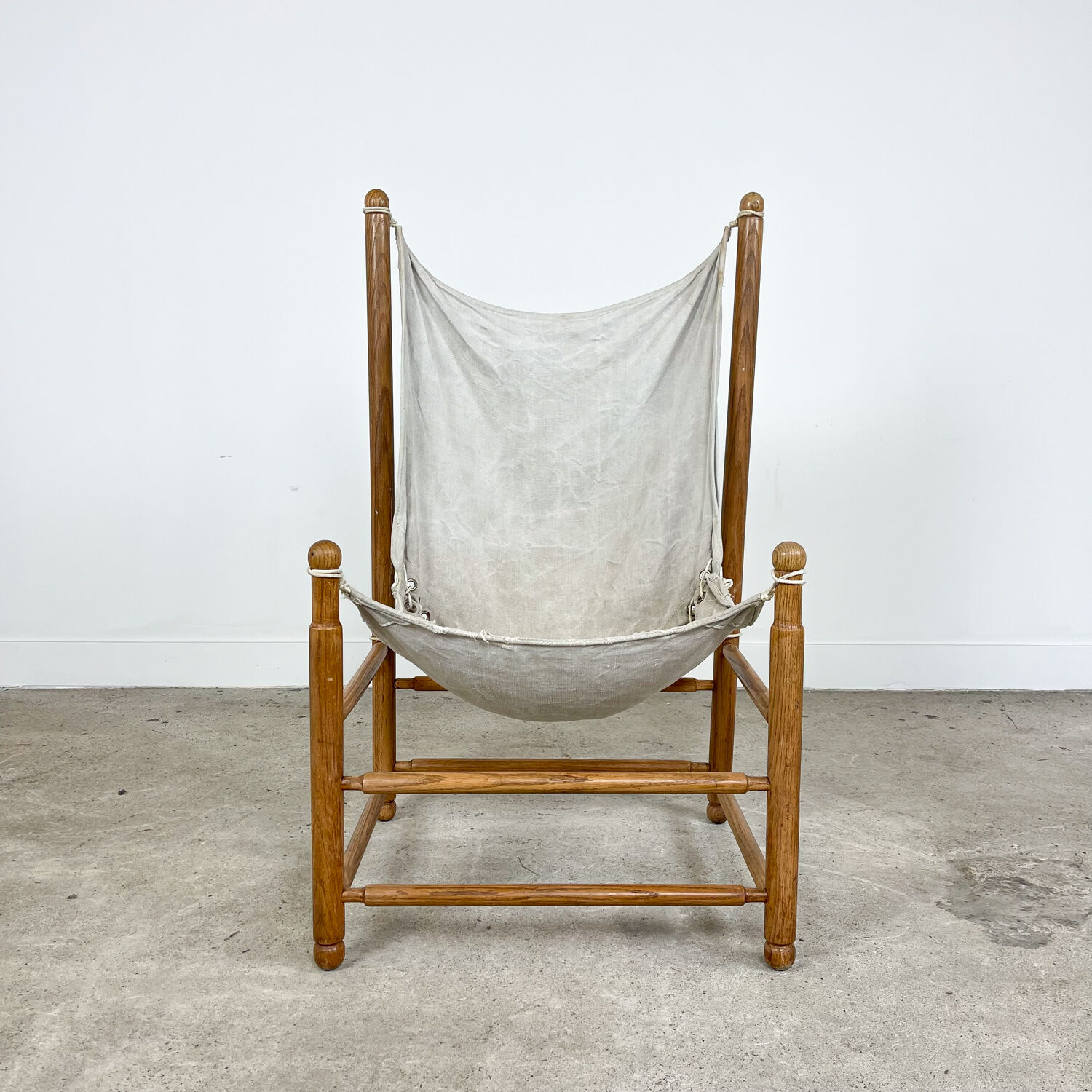 Fauteuil hamac bohème vintage