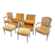 Ensemble Style Louis XVI - fauteuils, bergères et repose pieds