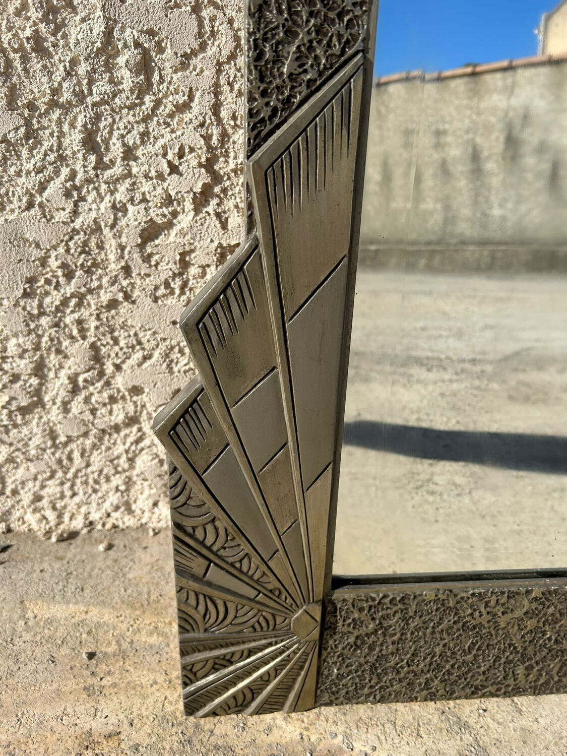 Miroir art déco, 137x87 cm