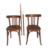 Pair of bistro chairs