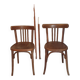 Pair of bistro chairs