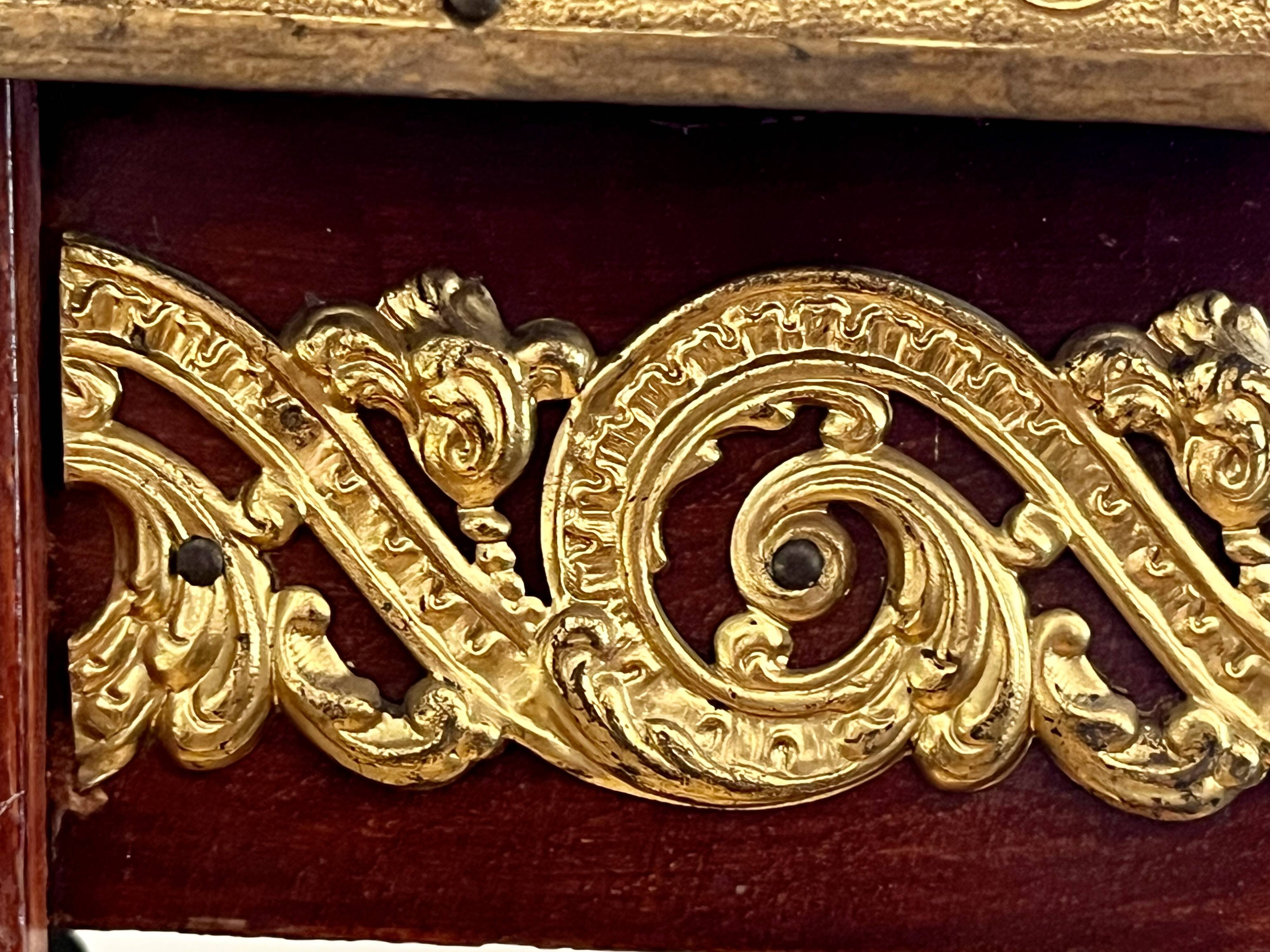 Selette/ Console acajou - Style Louis XVI