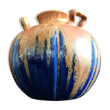 Vase with 3 handles - Gilbert Méténier - Fabrique Méténier à Gannat Art deco - art stoneware