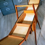 Worker, book box, compass feet, year 50-60