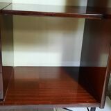 Wardrobe, 1950s bookcase, brass print / tips.