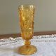 Old flutes in molded glass, pressed