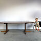 Midcentury Swedish extendable dining table in teak, 1960s