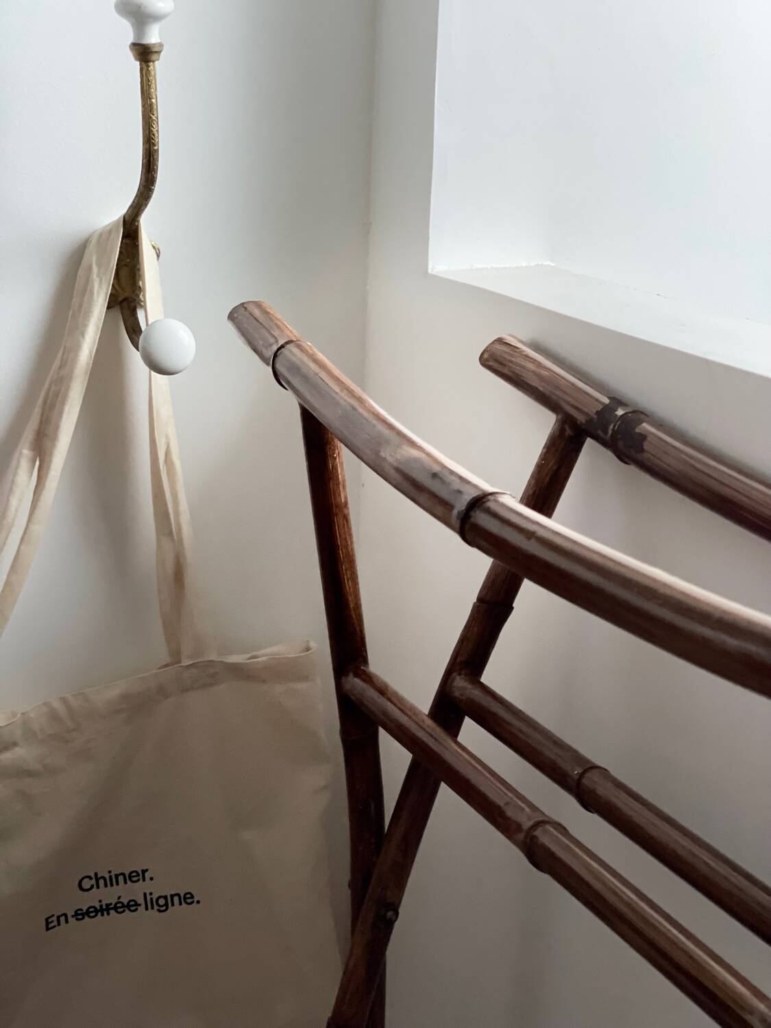 Porte serviette 1970 en métal