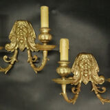 Pair of Japanese orientalist sconces of the nineteenth century