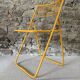 Metal folding chair Ted Net by N. Gammelgaard for IKEA, 1980