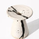 Karsten Nielsen KN Denmark Rare Postmodern Splatter Ceramic Candlestic