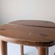 Pair of wooden stools by Pierre Gautier Delaye, France, 1960s