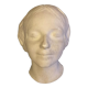 Plaster head: The drowned of the Seine