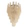 Vintage-Inspired Venetian Murano Glass Conchiglie Chandelier in Black Nicle