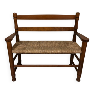 Vintage wooden children's bench