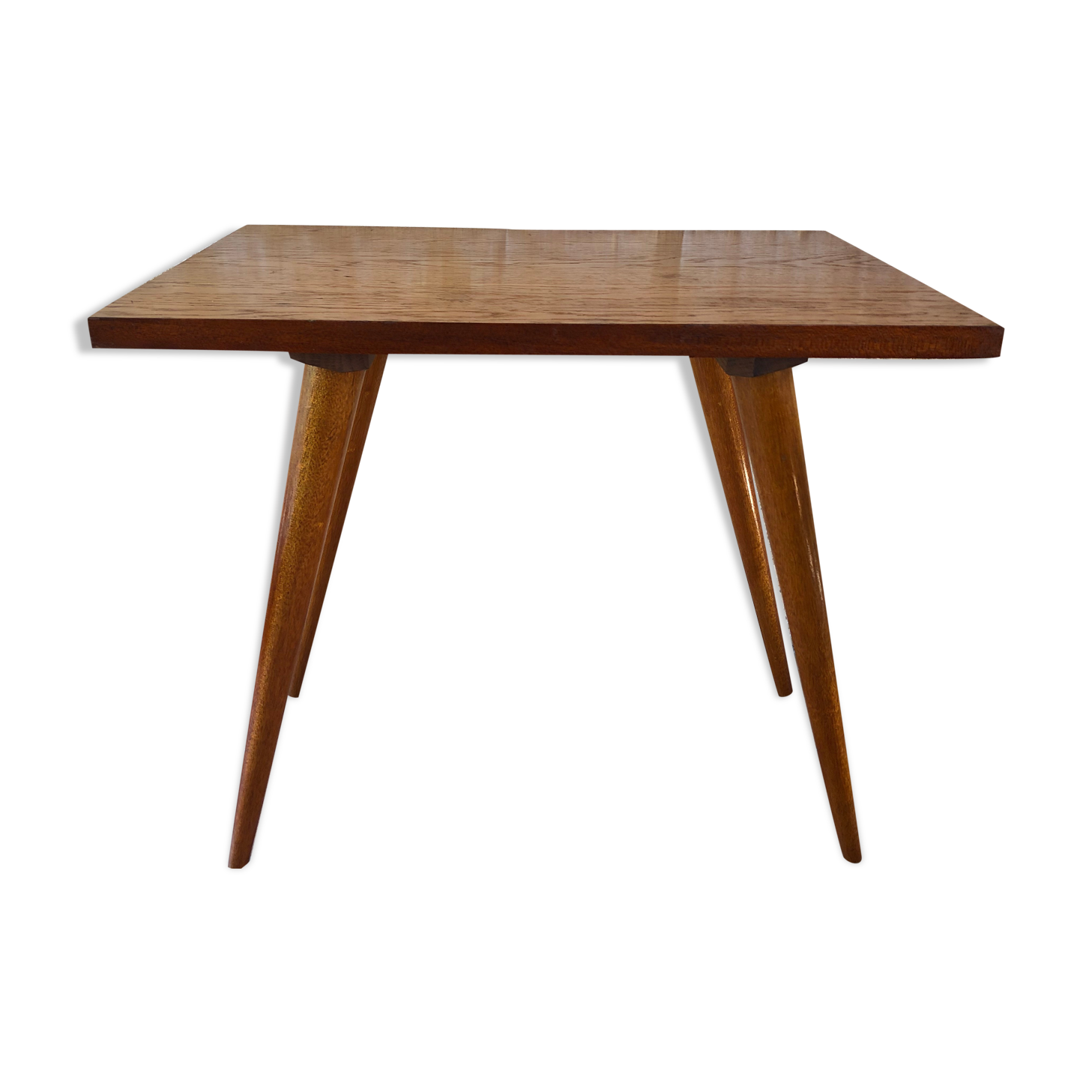 Vintage side table, compass feet 50/ 60s